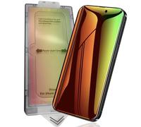CYCFAIML for iPhone 16 Pro Max Privacy Screen Protector, 2 Pack Colorful Gradient 9H Hardness Tempered Glass Film [Auto-Alignment Tray] [Auto Dust] [3S FOOLPROOF] Anti Scratch Anti-Spy Anti-Blue Light