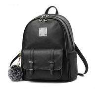CYchen Elegant Women's Small Backpack - Modern, Waterproof, Sporty, Ideal for City and School, Anti-Theft Bag, Daypack Handbag - Black