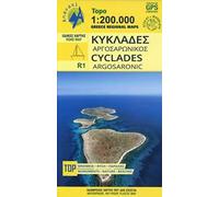 Cyclades - Argosaronic (R1) Map