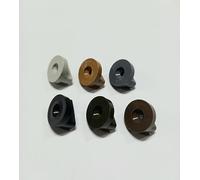 Cyclaire Deck Fix neat, strong composite decking clips choice of fixings colours plus stainless steel screws 100 pack (plus screws, Dark Grey)