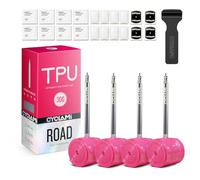 CYCLAMI 2/4 Pack 700C TPU Ultra Light 30g Road Bike Inner Tube Compatible with Presta Valve Metal 700x18-32C 1.772/2.559/85mm - 28mm TPU Road Bike Tyre (incl