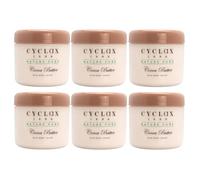 Cyclax Nature Pure Cocoa Butter Moisturising Cream for Soften & Care for Dry or Rough Feeling Skin 300ml (Pack of 6)
