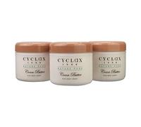 Cyclax Nature Pure Cocoa Butter Moisturising Cream for Soften & Care for Dry or Rough Feeling Skin 300ml (Pack of 3)