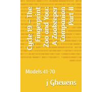 Cycle 19 - The Fingerprint Zoo and You: A Zookeeper Companion Part II: Models 41-70 (Cycle 19 -- Fingerprint Models for Astrophysical Collapse and Structural Analysis)