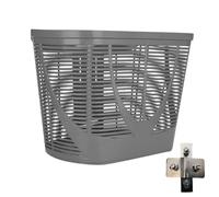 Cycle Basket - Plasticc Shaped Handlebar Basket | Handle Bar Carrier Storage for Cats | Stylish Large Capacity Scooter Rack for Travel Shopping SC