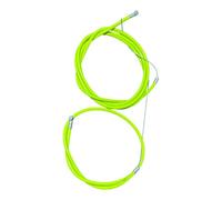 Cycle Brake, Bike Bicycle Green Cable Set Inner & Outer Front & Rear Brake Cable Friction Free Galvanized Cable Set - Green Colour