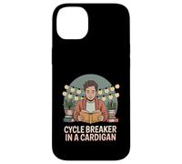 Cycle Breaker In A Cardigan Gentle Parenting Dad Case for iPhone 14 Plus