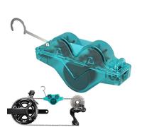 Cycle Chain Cleaner - Rotating Bristle Chamber Unit, Cleaning Brush Tool, Maintenance Accessories, Oil Resįdue Clearing Œperation, Two Wheel Service Accessory | Washer for Pedal Driven Transport