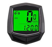 Cycle Computer Speedometer Odometer High Accuracy Digital Display Multiple Functions Wired Sensor for Cycling Enthusiasts ABS Material