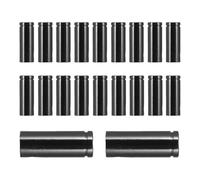Cycle Derailleur Brake Dust Cover, Cycle Brake Cable End Cap - 20 Pieces Cycle Cable Outer Brake Cable Brake Tip Cap | Dust Cover for