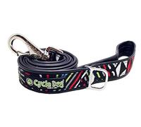 Cycle Dog Recycled Multi-Modern Art Dog Lead, Black