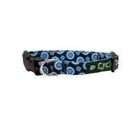 Cycle Dog Recycled Space Dog Collar, Small, 15-30 cm, Blue