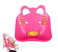 Cycle Doll Holder - Scooter Attachment, Soft Flexible Seat with Secure Safety Strap, Colorful Decorative Playtime Gear, Ideal for Carrying Favorite Stuffed Animals or Figures