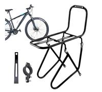 Cycle Front Rack Carrier - Mountain Cycle Pannier Rack for Cargo Luggage - Riding Equipment Front Fork Holder Shelf with 15Kg Load Capacity for 33-42mm Fork Diameters
