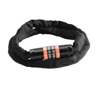 Cycle Lock Chain - Strong Cut-Resistant Steel Cable Lock, 4 Number Combination Locking Mechanism, Flexible Protective Design | Bike Security, Urban Commuting, School Campus Parking, Outdoor Trips