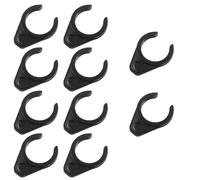 Cycle Pedal Connection Covers with Open Circular Clip | Flat-Tab Profile for the Intended Connection Point, Protective Clip Shape, Five Pairs Supplied As 10 Clips
