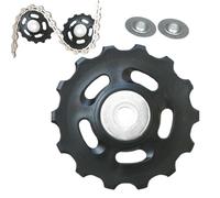 Cycle Rear Derailleur Pulley,Cycle Sealed Bearing Guide Wheel | Cycling Accessories Quick-Release Guide Roller for Road Biking Beginner Repair Care Road Touring