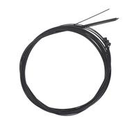 Cycle Shifter Cable Set 5pcs High Strength Steel Derailleur Wire with Anti Stick PTFE Coating for Mountain Bikes and City Bikes 2.1m Long Each