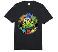 Cycle Stack Ready Sport Stacking Cups Timer Sequence Comfort Colors Adult Heavyweight T-Shirt