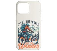 Cycle The World See The Wonder Mountain Bike Bikepacking Case for iPhone 16 Pro Max