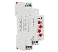 Cycle Timer Relay, Mini AC DIN Rail Asymmetric ON OFF Power Delay Controller with LED Indicators 0.1s to 10 Days 2 x 16A SPDT for Control Cabinets 35mm Rail 1 Pack