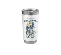 Cycleball Fight Hard Stainless Steel Insulated Tumbler