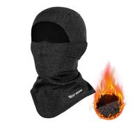 CYCLESPEED Balaclava Ski Mask Men Women Windproof Breathable Warm Face Mask Balaclava Winter Mask Bicycle Motorcycle Thermal Fleece Face Cover, black, One Size