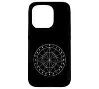 cyclic pattern of energy flow numerological Fibonacci circle Case for iPhone 15 Pro