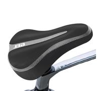 Cycling Accessory - Padded Seat Cushion | Waterproof Bicycle Saddle | Bike Padcine Soft Gel for Road Use, Long-Distance Comfort Upgrade, Equipment from E