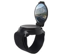 Cycling Back View Mirror, Wrist Rearview Mirror for Bikers, Cycling Rearview Mirror Wristband, 360 Adjustable Wide Angle Wrist Band Rear View Mirror for Cycling