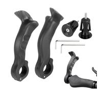 Cycling Bar End - Multi-Angle Adjustable Extender, Comfortable Handle Grip, Fatigue Free Riding, Wrist Support | Perfect for Mountain Road Touring Bikes for Extended Outdoor Cycling Adventures