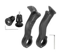 Cycling Bar Ends - Nylon Mountain Bike Extender for Trail, Road, City, Commuting, Camping, Outdoor Adventure, Daily Training, Touring, with Lightweight Sturdy Design, Easy Install, Ergonomic Grip