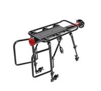 Cycling Bicycles Cargo Rack Rear Seat Racks With Reflector Aluminium Alloy Mountain Bikes Rear Seat Luggage Carrier Rack Cycling Equipment Stand