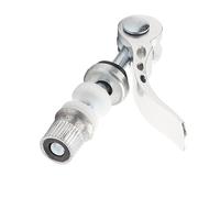 Cycling Bike Bicycle QR Quick Release Seatpost Serttle Post Clamp Skewer Bolt Adjustable Height Small Kit Aluminum Alloy Red 5mm*60mm Applicable to Cyclists