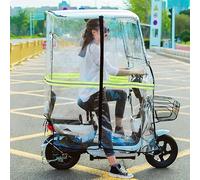 Cycling Bike Rain Canopy Cover, Fully Enclosed Scooter Sunshade