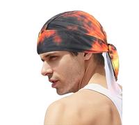 Cycling Cap Bandana Quick Dry skull cap Sports Bandana Cap Sweat Wicking Beanie Cap Sport Headscarf Headwear Sun UV Protection Hat Breathable Mens Head Wrap Helmet Liner Skull Cap for Outdoor