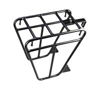 Cycling Cargo Rack - Aluminum Alloy 26x26cm | Bike Luggage Carrier Touring | Front Bicycle Mount Storage Shelf | Commuting Travel Outdoor Use Lightweight Universal Kit Secure