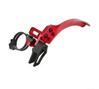 Cycling Chain Guard for 31.8mm Seatpost Frames to Help Secure Chain Path and Reduce Grease Exposure on Lower Garments (Red)