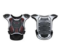 Cycling Children'S Protective Clothing, Cross-Country Motorcycle Chest Armor Protective Gear, Boys Girls Ski Roller Skating Scooter Riding Protective Jacket Vest,Black-S