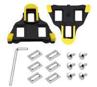 Cycling Cleats,2 PCS SPD Cleats for Cycling Shoes Compatible with SPD-SL Pedals Bike Cleats 6 Degree Float Pedals Cleat for Men's and Road Cycle Shoes Indoor and Outdoor Use