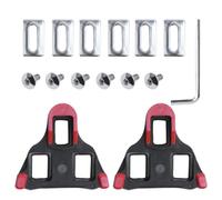 Cycling Cleats | 2X Locking Cycling Pedals Cleat - Replacement Cleats, Road Cycle Clips for Men Women