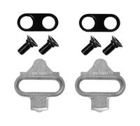 Cycling Cleats Set - Stainless Steel SPD, Pedal Cleats for Cycling, Power Transfer Piece, Replacement Part Kit with Floating Engagement, Mechanical Linkage Tool for Energy Efficiency