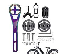 Cycling Computer Bracket - Aluminum Alloy Extended Bracket | Bicycle Computer Handlebar Mount,for Sports Action Camera Flashlight Biking Mountain Outdoor Commuting