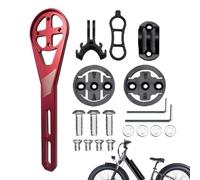 Cycling Computer Bracket - Aluminum Alloy Extended Stand - Aluminum Alloy Cycling Computer Handlebar Mount | for Biking Mountain Road Outdoor Commuting Sports Action Camera