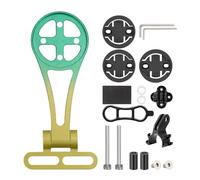 Cycling Computer Mount, Bike Handlebar Front Computer Bracket, Speedometer Holder Cycling Accessories for Data Tracking Night Riding Trail Long Distance Travel