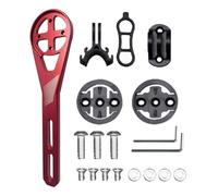 Cycling Computer Mount - Biking Extended Bracket - Bike Computer Handlebar Mount - for Biking Mountain Road Outdoor Commuting Sports Action Camera