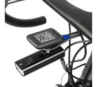Cycling Computer Mount, Carbon Fiber Handlebar Bracket with Down-Mount Adapter for Garmin Cateye Bryton Camera Light, Black