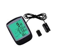 Cycling Data Trackers Universals Real Time Speed Distance Monitoring Backlights Display Shock Resistant for Bikes Bike Speedometer Backlit Display Shockproof Night Use Clear Readability for Cyclists