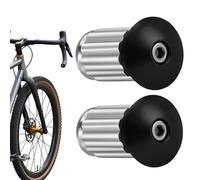 Cycling End Manillar Engling, De Extremo Del Manillar,1 Par De De Des Aleación De Aluminios De Ciclismo De ña 3.15x1.57x0.94 Pulgadas