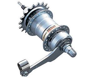 CYCLING_EQUIPMENT Internal Hub 3 V 120/36 Silver SG-3C41 Nexus Backpedal Hubs, Adult Unisex, Multicoloured (Multicoloured), One Size